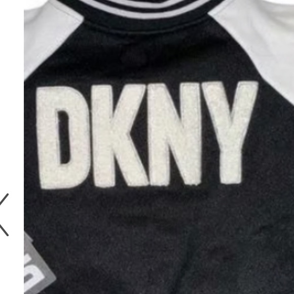 Kids DKNY Varsity Jacket Sz 24 M - Picture 2 of 2